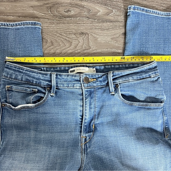 Levi’s Mid Rise Skinny Women's Blue Jeans Size 12 - Picture 9 of 9